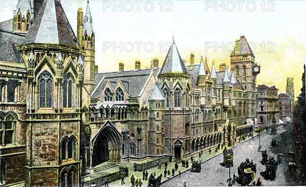 Law Courts, London, 20th Century. Artist: Unknown