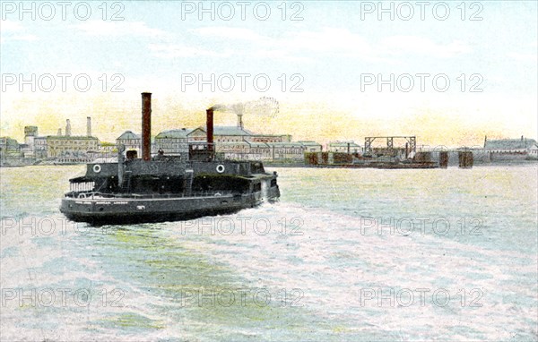 Woolwich Free Ferry, London, 20th Century. Artist: Unknown