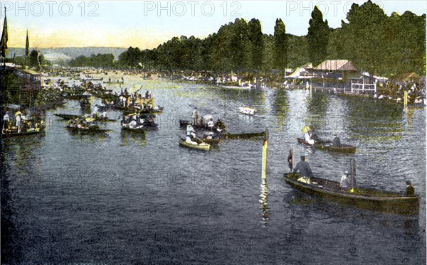 Henley Regatta, Oxfordshire, 20th Century. Artist: Unknown