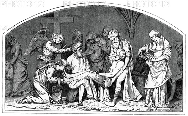 The Easter Sepulchre, 1554-1564, (1870). Artist: Unknown