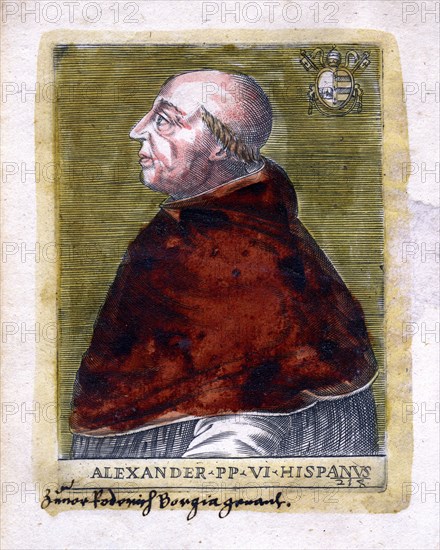 Pope Alexander VI. Artist: Unknown