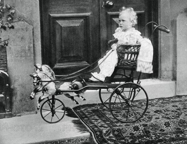 Prince Albert Windsor at age one, c1896. Artist: Unknown