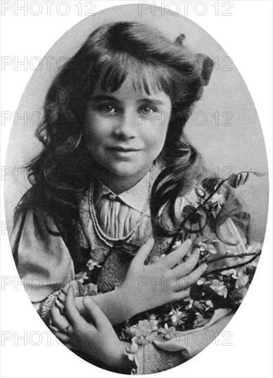 The Queen Mother at seven years old, 1907 (1937). Artist: Unknown