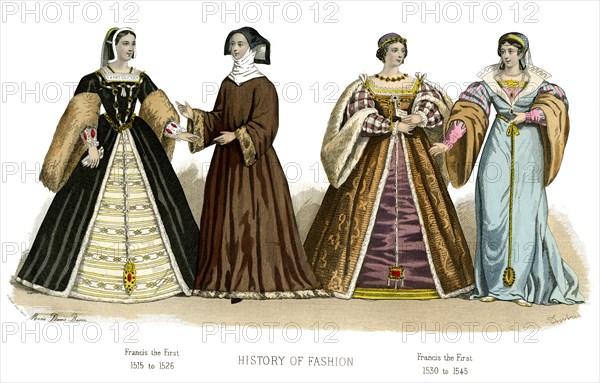 French costume: Francis I, (1882). Artist: Unknown