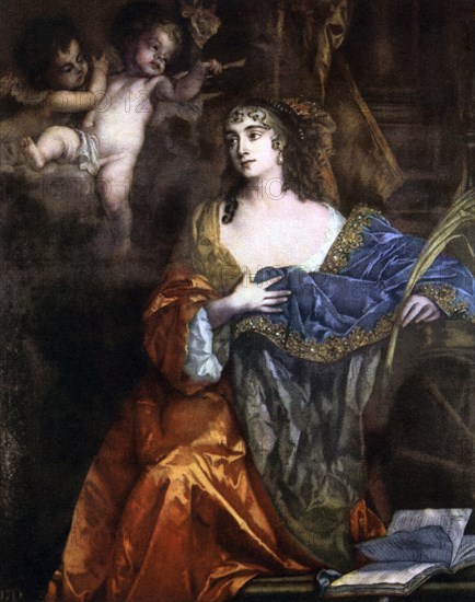 Susan, Lady Belasyse, c1660s.Artist: Peter Lely