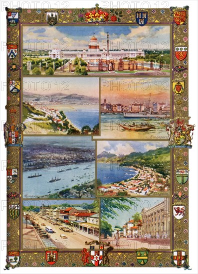 Capitals of the British Empire, 1937. Artist: Charles E Turner