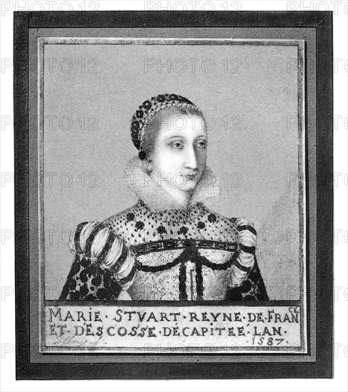 Mary, Queen of Scots, 1587, (1896). Artist: Unknown