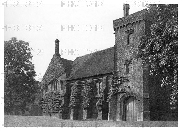 Old Hatfield House, Herfordshire, 1896.Artist: Boussod, Valadon & Co