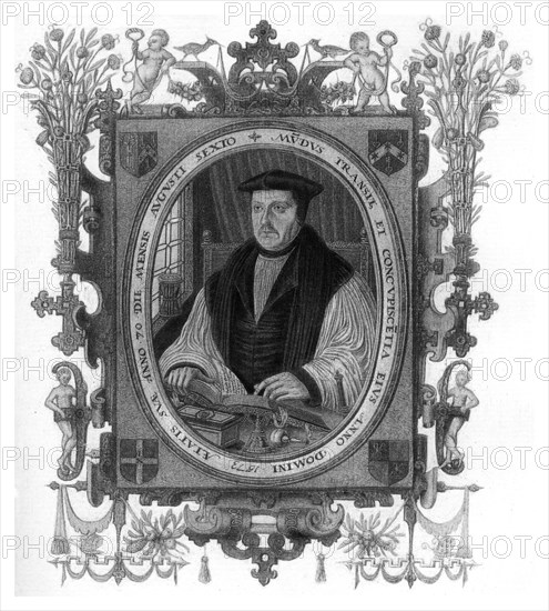 Archbishop Parker, 1573, (1896). Artist: Unknown