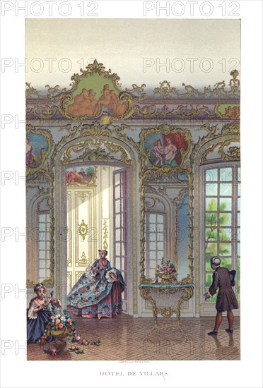 Hotel De Villars, (1885). Artist: Durin