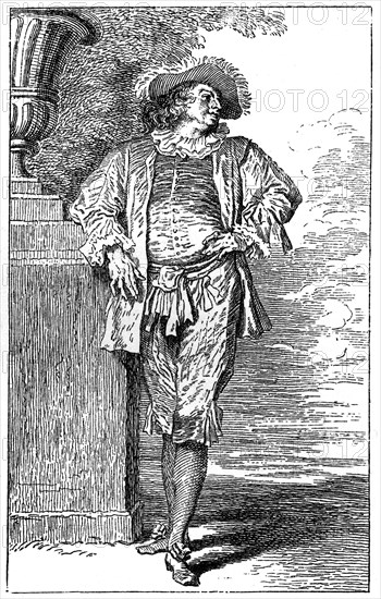 Peasant Costume, (1885). Artist: Jean-Antoine Watteau