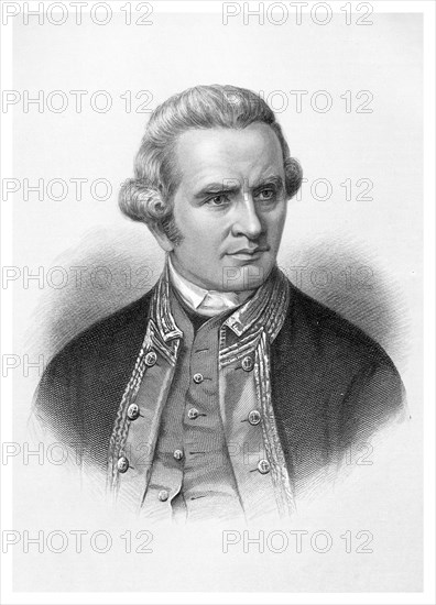 Captain James Cook, English explorer, navigator and cartographer, (1886). Artist: Unknown