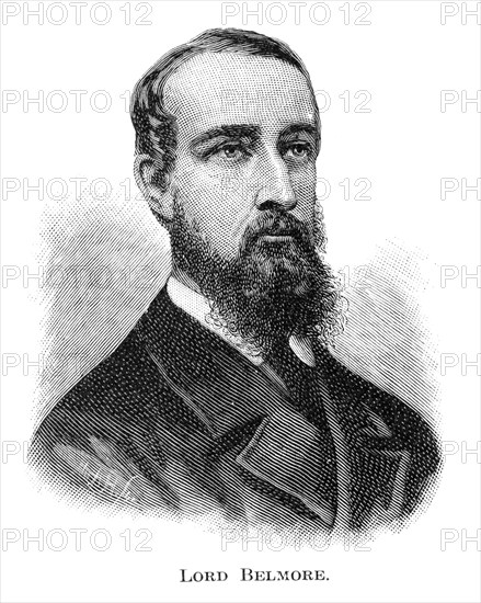 Lord Belmore, Governor of New South Wales, (1886).Artist: WA Hirschmann