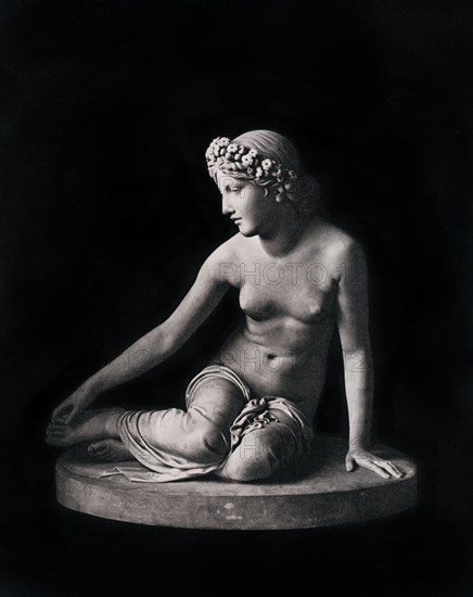 'The Nymph Salmacis', 19th century, (1912).Artist: Francois-Joseph Bosio