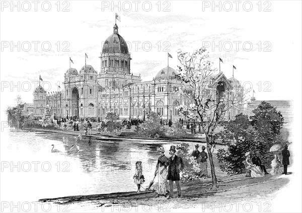 Melbourne Exhibition Building, Victoria, Australia, 1886. Artist: Unknown