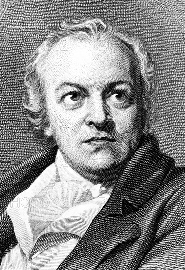 William Blake, English poet, painter, and printmaker, (1906). Artist: Unknown