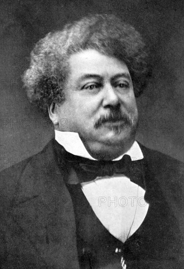 Alexandre Dumas, 19th century French author, (1902). Artist: Unknown