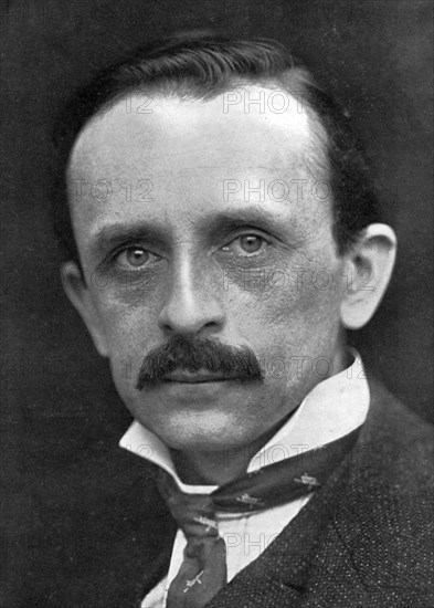Sir James Matthew Barrie, Scottish novelist and dramatist, 1910.Artist: GC Beresford