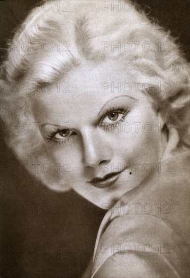 Jean Harlow, American film actress, 1933. Artist: Unknown