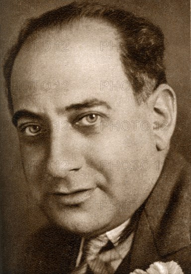 Julius Hagen, Hamburg-born film producer and studio head, 1933. Artist: Unknown