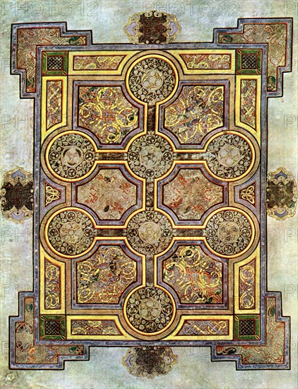 The Eight Circled Cross, 800 AD, (20th century). Artist: Unknown