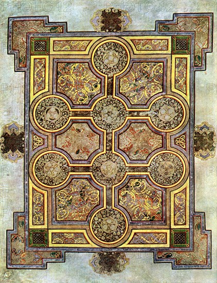 The Eight Circled Cross, 800 AD, (20th century). Artist: Unknown