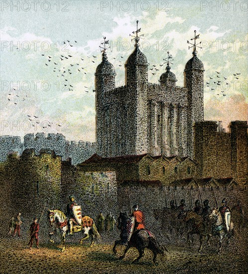 'The Tower Of London', (c1850). Artist: Unknown