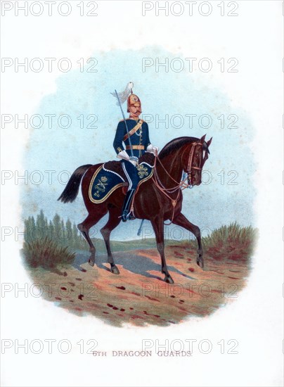 '6th Dragoon Guards', 1888. Artist: Unknown