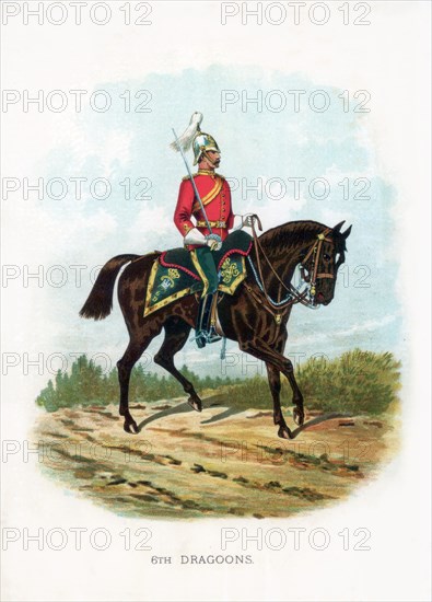 '6th Dragoons', 1889. Artist: Unknown
