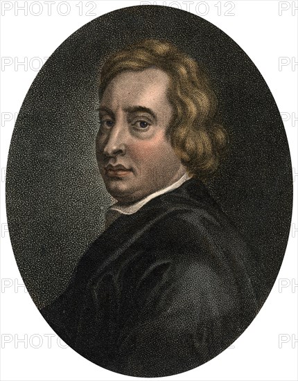 John Dryden, English dramatist and Poet Laureate. Artist: Unknown