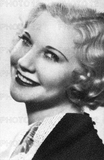 Una Merkel, American film actress, 1934-1935. Artist: Unknown