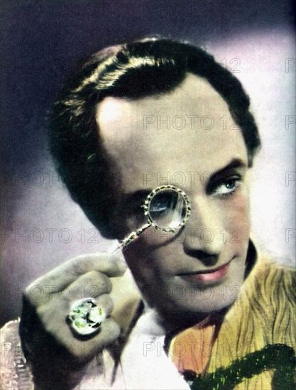 Conrad Veidt, German film actor, 1934-1935. Artist: Unknown