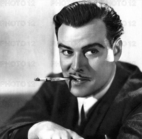 Nils Asther, Danish-born Swedish stage and film actor, 1934-1935. Artist: Unknown