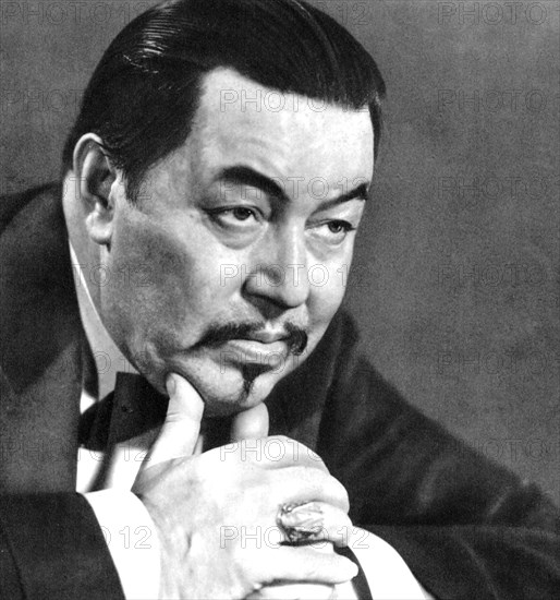 Warner Oland, Swedish actor, 1934-1935. Artist: Unknown