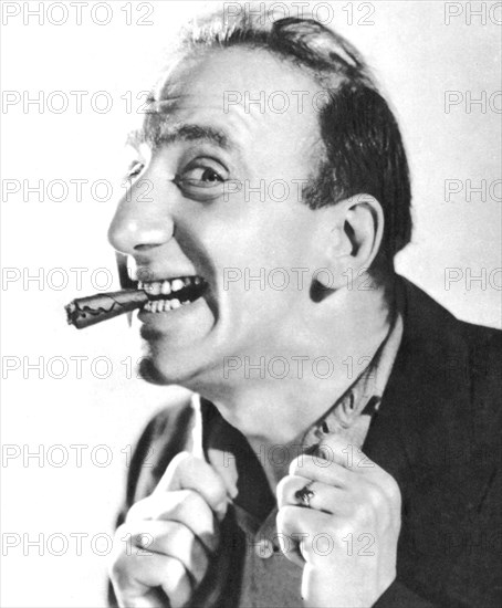 Jimmy Durante, American singer, pianist, actor and comedian, 1934-1935. Artist: Unknown