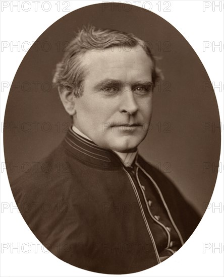 Right Rev Monsignor Capel, DD, Rector of the Catholic University College, 1876.Artist: Lock & Whitfield