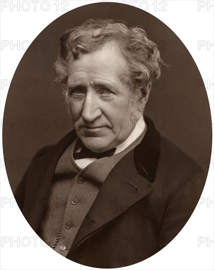 James Nasmyth, Scottish engineer and astronomer, 1877.Artist: Lock & Whitfield