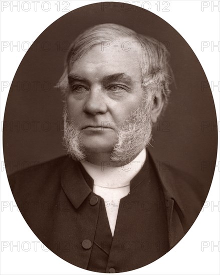 Rev Robert Gregory, MA, Canon Residentiary of St Paul's Cathedral, 1877.Artist: Lock & Whitfield