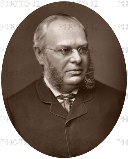 Hon Sir Lewis William Cave, Judge of the High Court of Justice, 1883.Artist: Lock & Whitfield