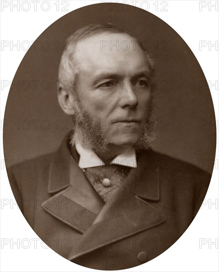 Right Hon George Osborne Morgan, QC, MP, Judge Advocate-General, 1883.Artist: Lock & Whitfield