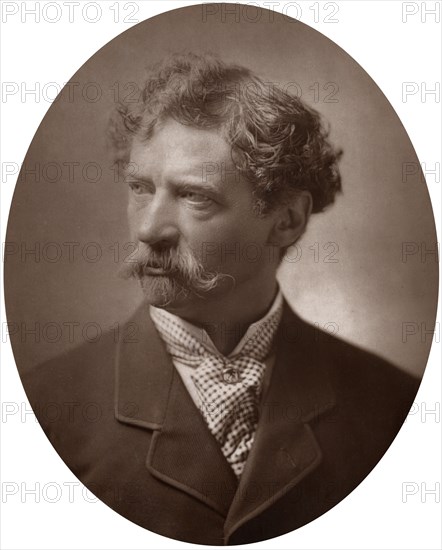 Joseph Edgar Boehm, RA, British sculptor, 1883.Artist: Lock & Whitfield