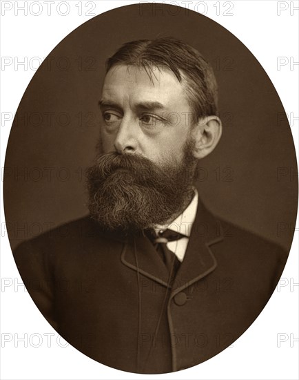 Edward John Poynter, President of the Royal Academy, 1880.Artist: Lock & Whitfield