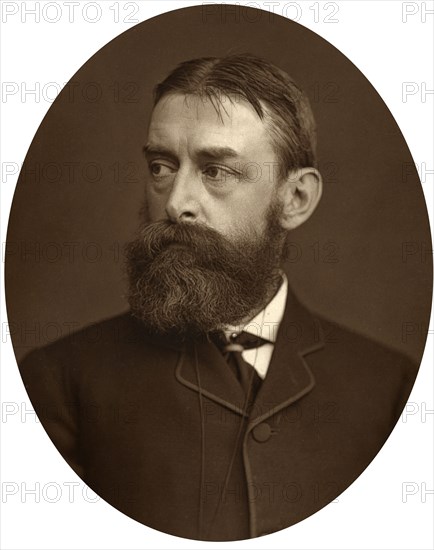 Edward John Poynter, President of the Royal Academy, 1880.Artist: Lock & Whitfield