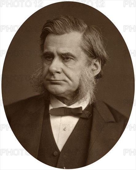 Professor Thomas Henry Huxley, 1880.Artist: Lock & Whitfield