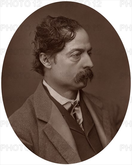 William Quiller Orchardson, artist and Royal Academician, 1882. Creator: Lock & Whitfield.