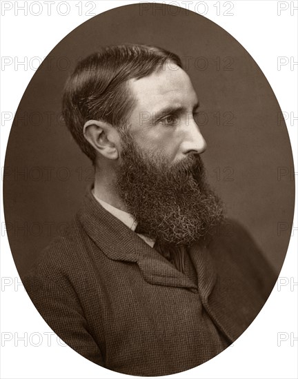 George Dunlop Leslie, artist and Royal Academician, 1882.Artist: Lock & Whitfield
