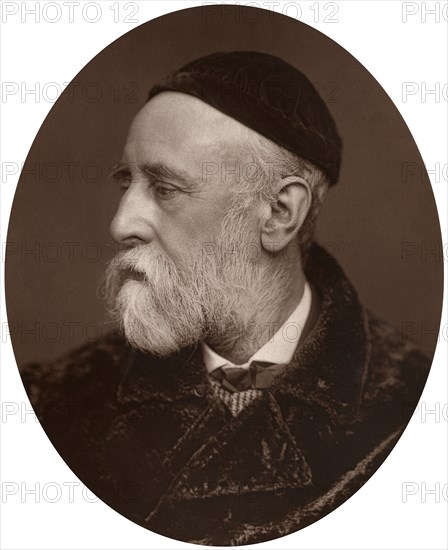George Frederick Watts, artist and Royal Academician, 1882.Artist: Lock & Whitfield