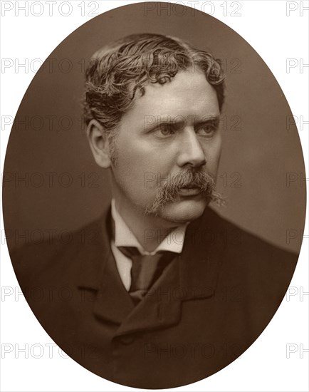 Marcus Stone, artist and Associate of the Royal Academy, 1882.Artist: Lock & Whitfield