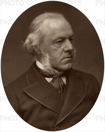 Henry Austin Bruce, 1st Baron Aberdare, statesman, 1882.Artist: Lock & Whitfield