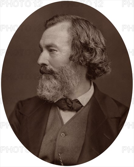 Joseph Durham, sculptor, 1878.Artist: Lock & Whitfield